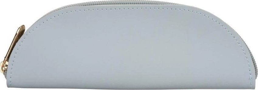 Moon pencil case with mint zipper
