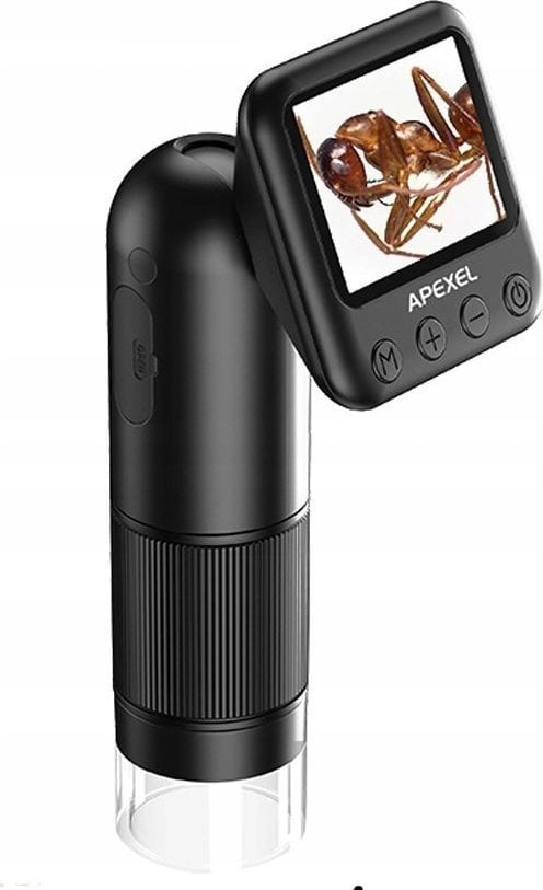 Apexel Mikroskop Cyfrowy 400-800x + Ekran
