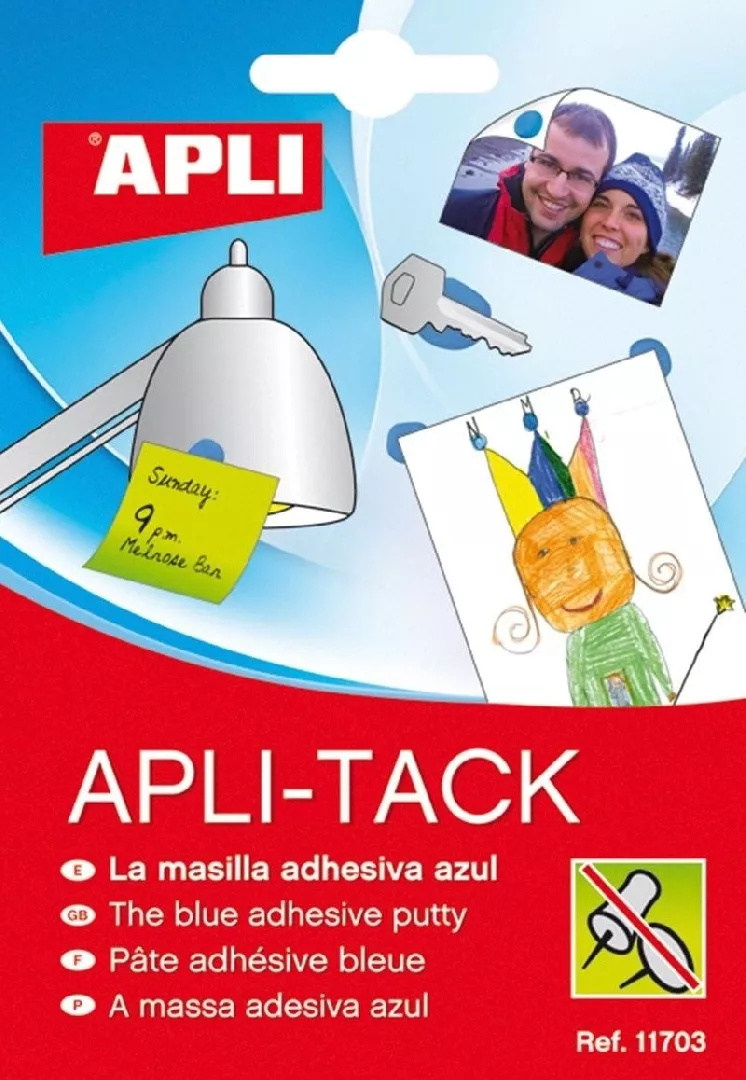 Masa mocująca niebieska apli apli-tack w