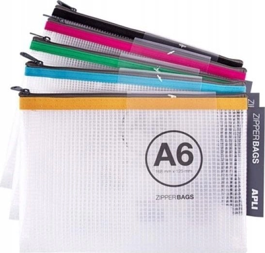 Apli APLI Zipper Bag A6 168x125