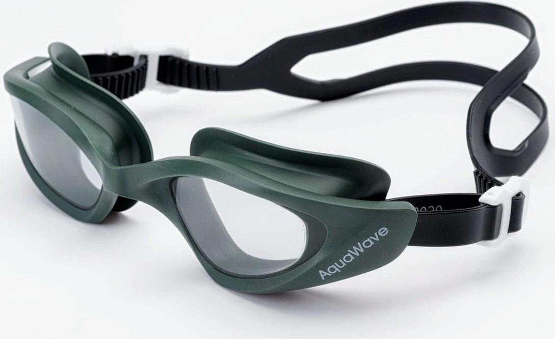 Aquawave Helm swimming goggles  green  black