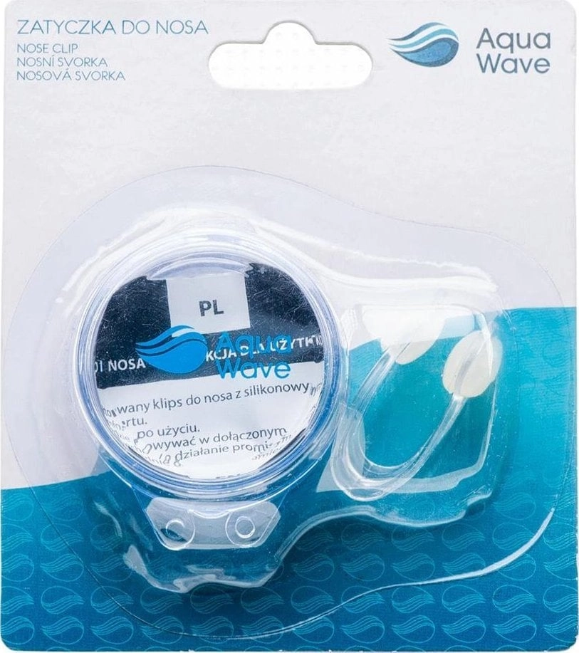 AquaWave AKCESORIA BASENOWE NOSECLIP TRANSPARENT ONE