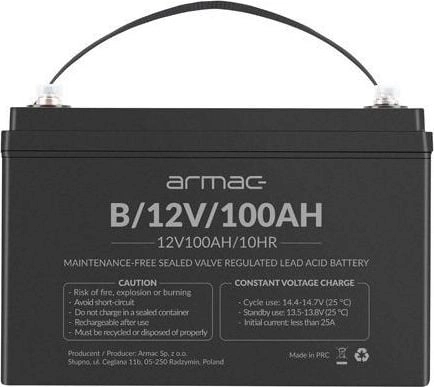 Armac akumulator VRLA AGM 12V/100Ah uniwersalny