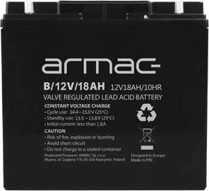 ARMAC ups battery B/12V/18Ah B/12V/18AH 5901969424119