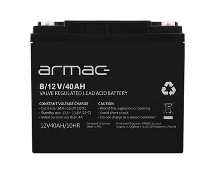 Armac Akumulator 12V/40Ah (B/12V/40AH) B/12V/40AH 5901969424126