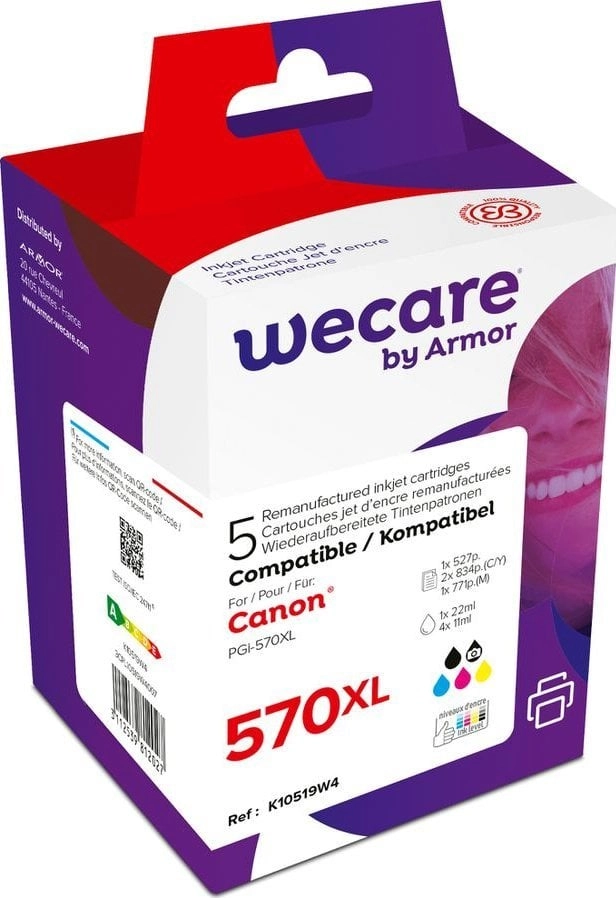 WECARE ARMOR ink set compatible with