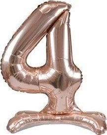 Standing foil balloon rose gold 4