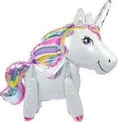 Unicorn standing foil balloon 54cm 5902934213318