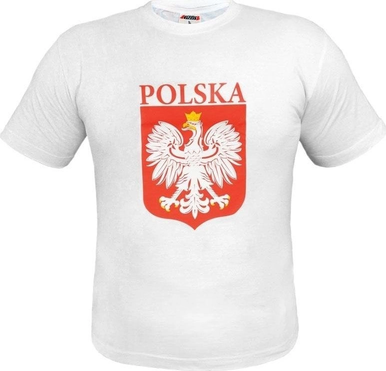 White printed T-shirt M 5907667205241