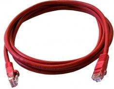 Art Patch cord 1m czerwony UTP