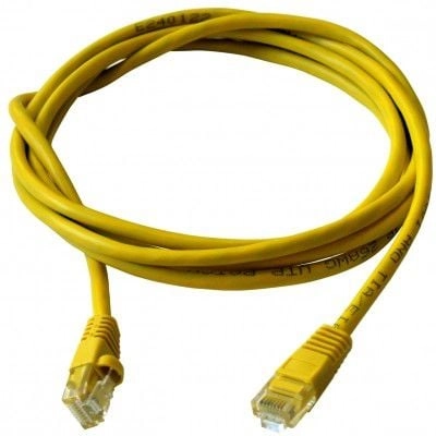 Art Patch cord 1m żółty UTP