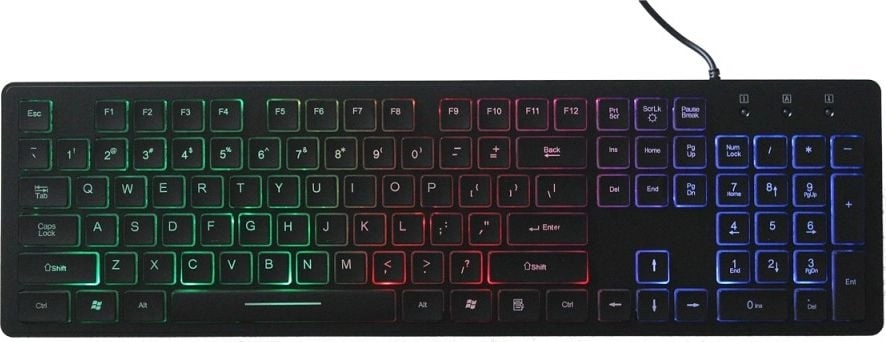 Art AK-20 Wired Keyboard Black US