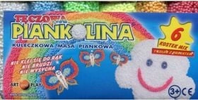 Foam clay 6 colors  rainbow 31294