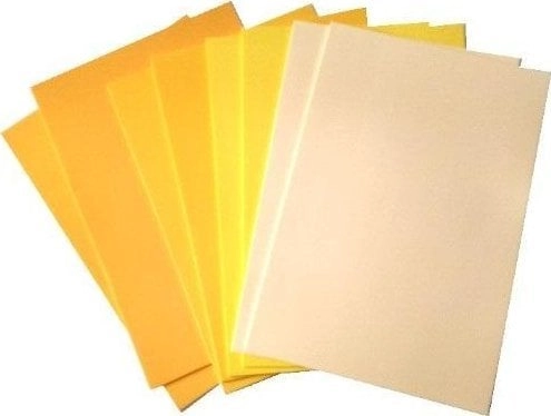 Yellow foam 20x30cm 8 sheets 5902581116864