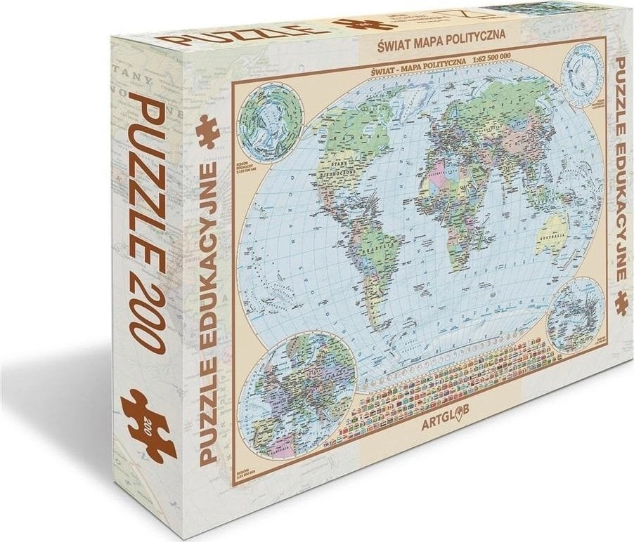 Puzzle 200 - Political world for