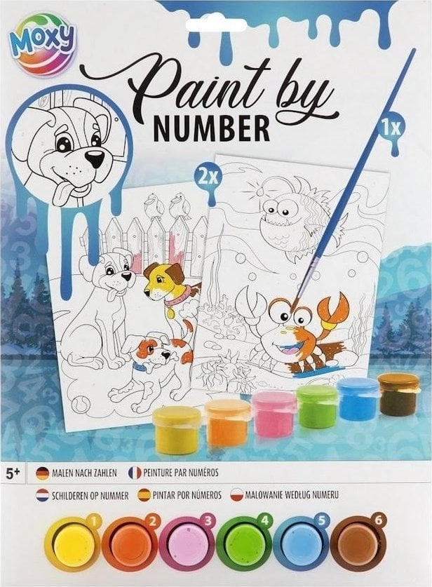 CREATIVE PAINTING BY NUMBERS SET 23X31