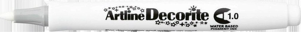 Decorite permanent marker white ARTLINE 4549441009884