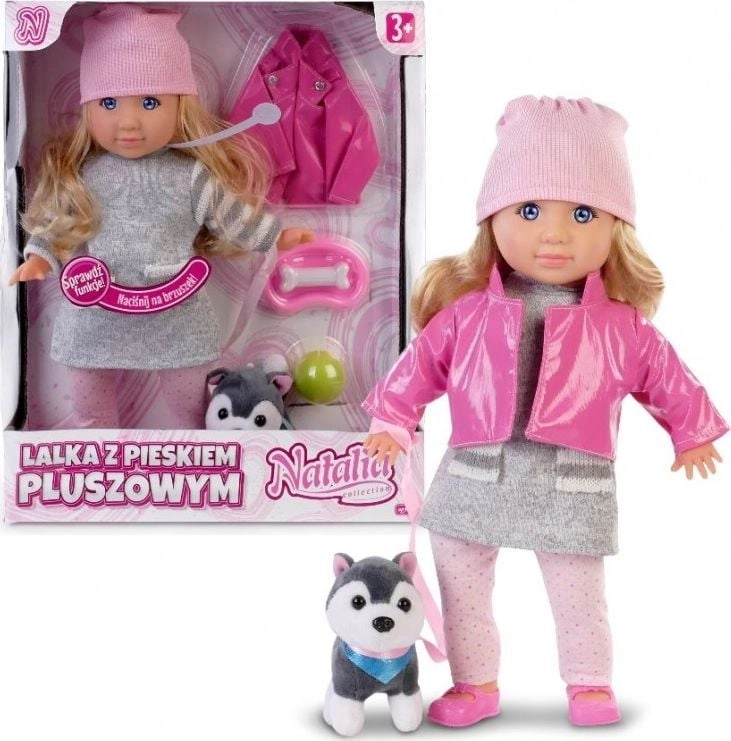 Artik Natalia doll with a plush