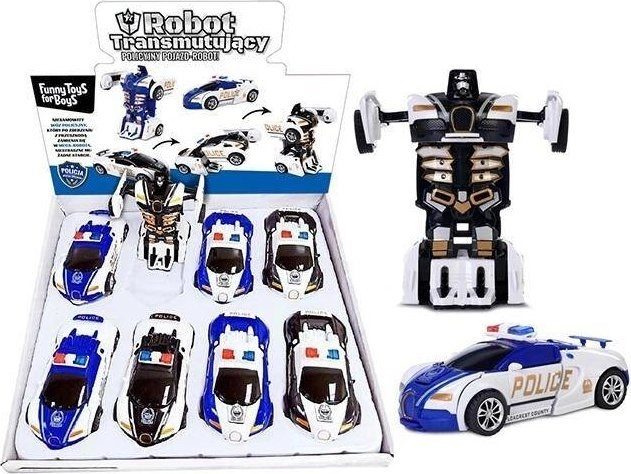 Car robot Police 126642 mix price