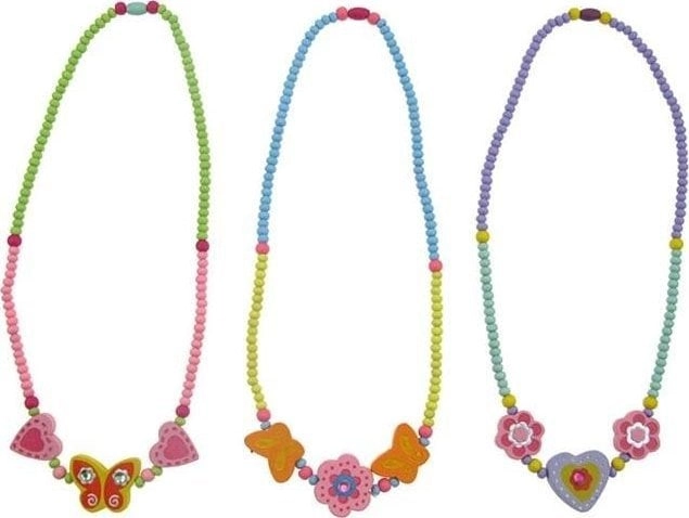 Wooden necklace 127151 mix price for