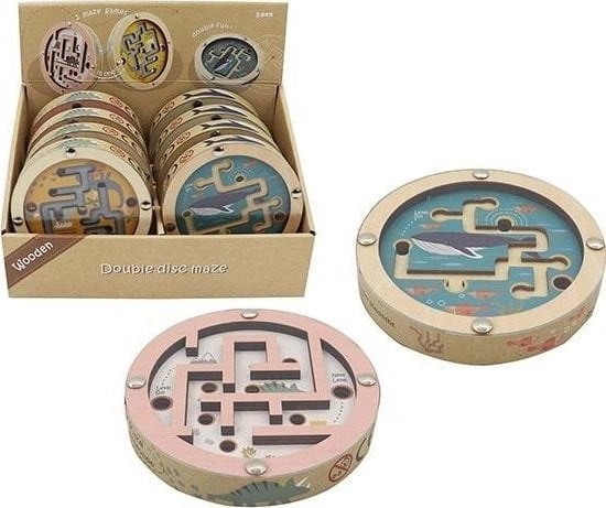 Wooden arcade game Labyrinth mix 5901811127373