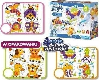 E-Edu creative puzzle 120 pieces mix