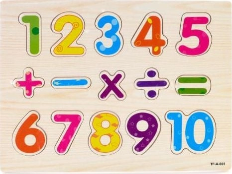Article Wooden puzzle Numbers 676895 676895