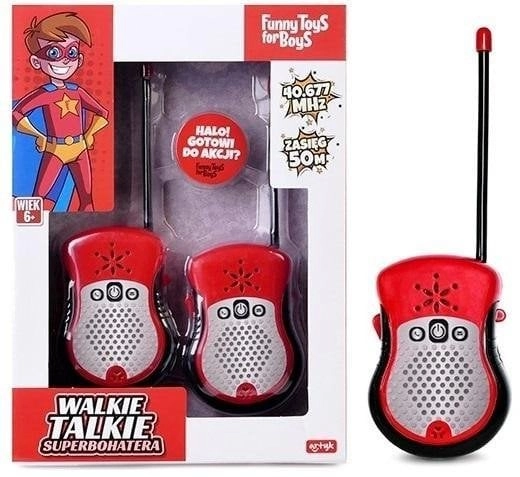 Walkie talkie superbohatera ToysForBoys 168451 5901811168451