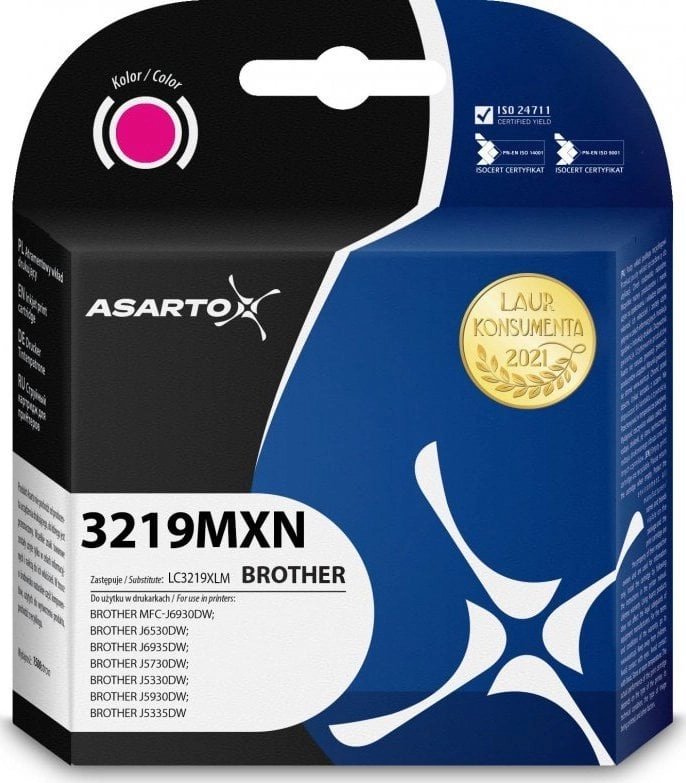 Tusz Asarto Tusz Asarto do Brother