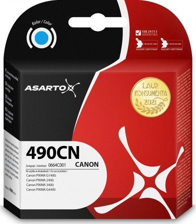 Tusz Asarto Tusz Asarto do Canon