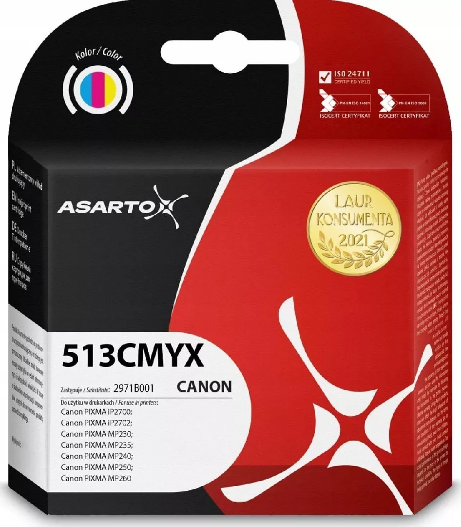 Tusz Asarto Tusz Asarto do Canon