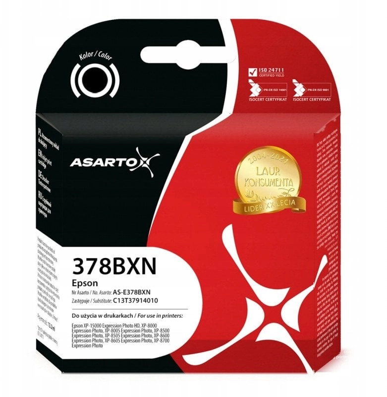 Asarto Ink Ink for Epson 378XL