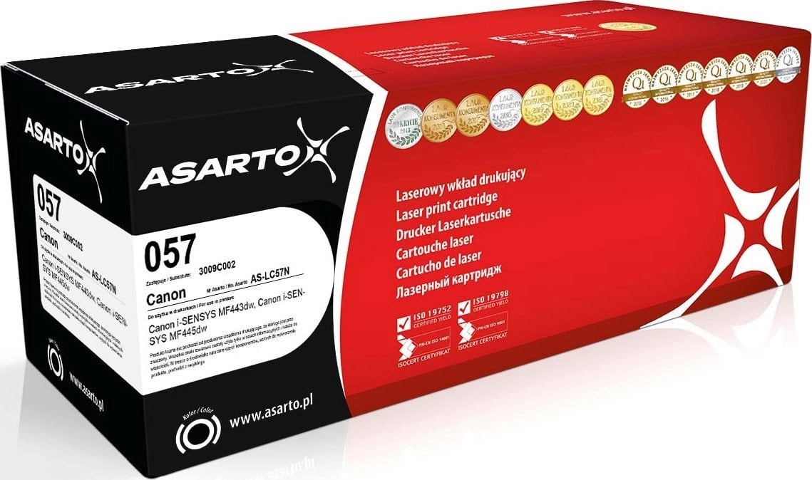 Toner Asarto Black Zamiennik CRG-057 (AS-LC57N)
