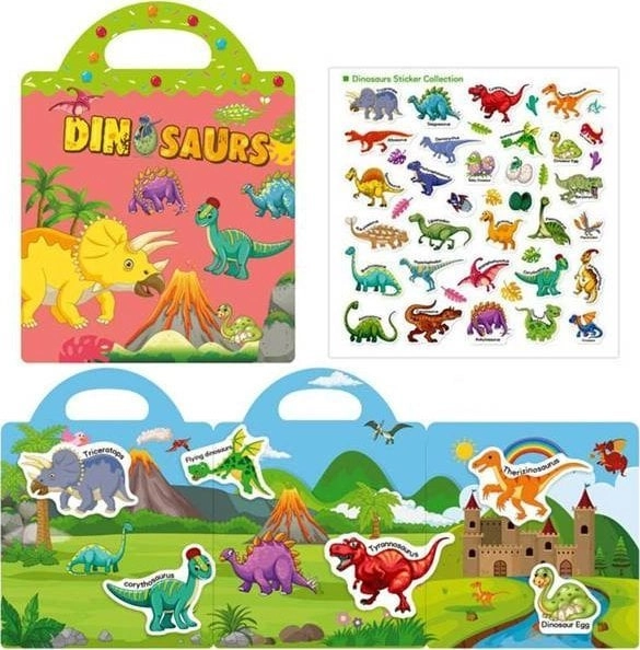 Sticker book - dinosaurs 13510084 6901440122656