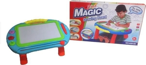 Askato Magnetic board on legs in