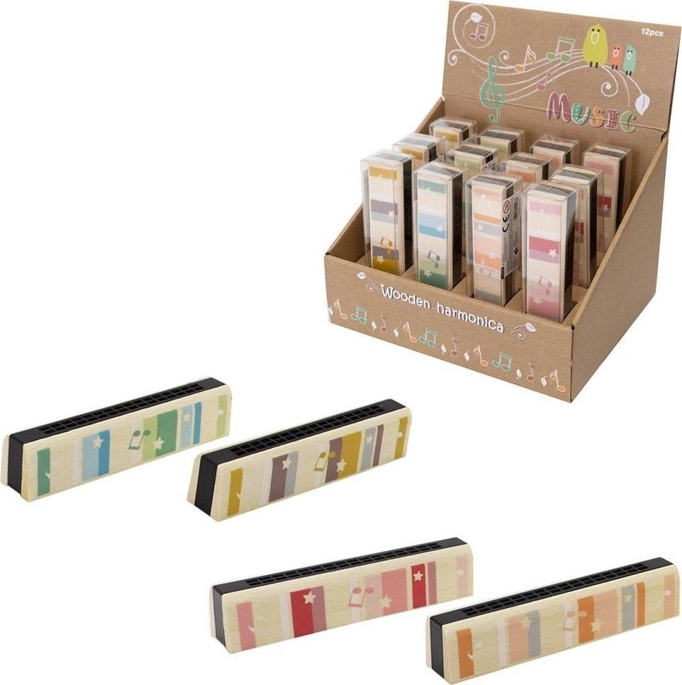 Wooden harmonica 119137 6901440119137