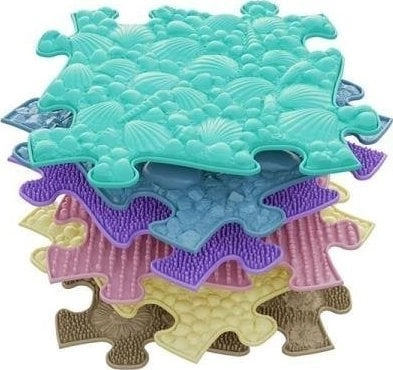 Orthopedic sensory floor mat 6 elements