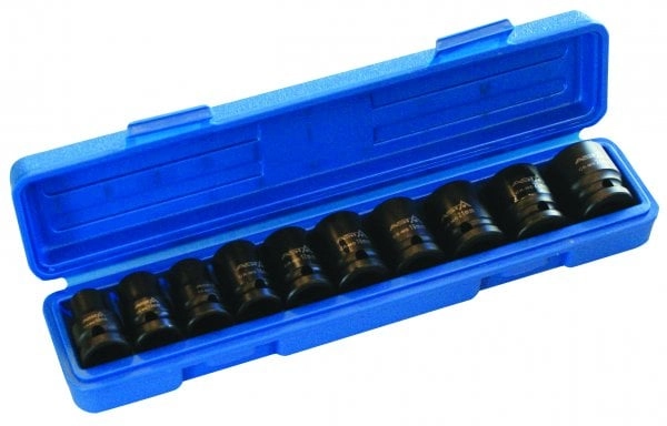 ASTA KPL. IMPACT SOCKET 1/2" 10pcs