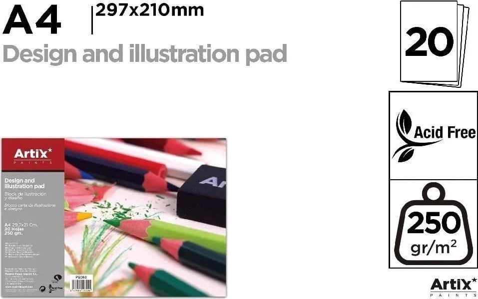 A4 drawing pad 8435464133094