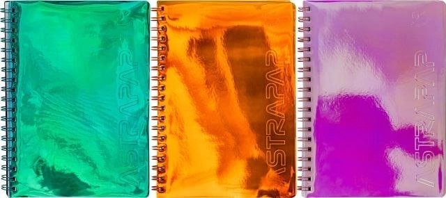 Kołozeszyt B5/100K kratka Holographic ASTRAPAP 5901137219547