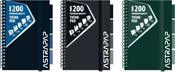 B5/200K notebook  grid PP Ombre mix