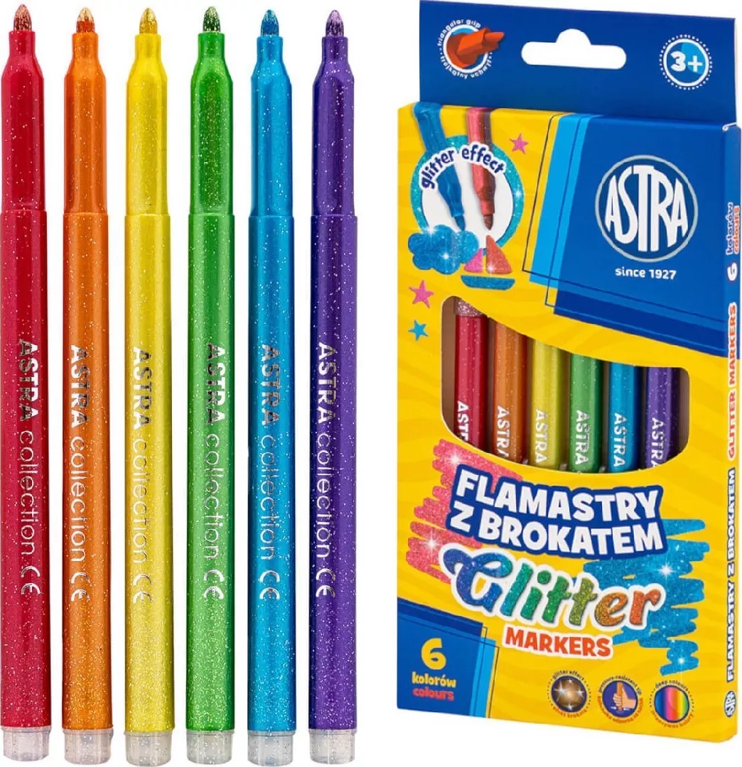 Astra Glitter markers markers markers with