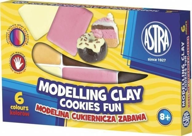 Astra Modelina 6 colors Confectionery fun