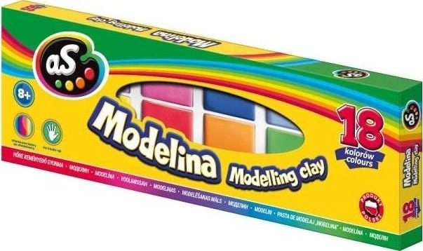 Modeling clay 18 colors ASTRA 304219002