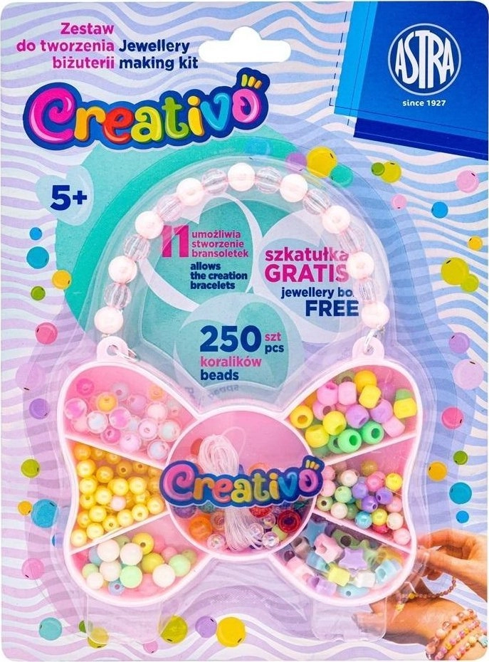 Set of 250 Butterfly beads +