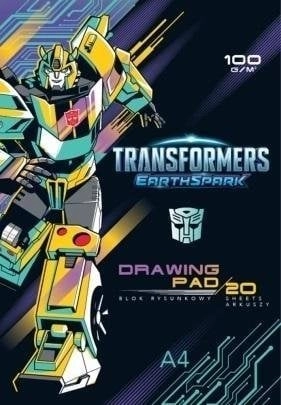 A4/20K Transformers drawing pad (10 pcs)