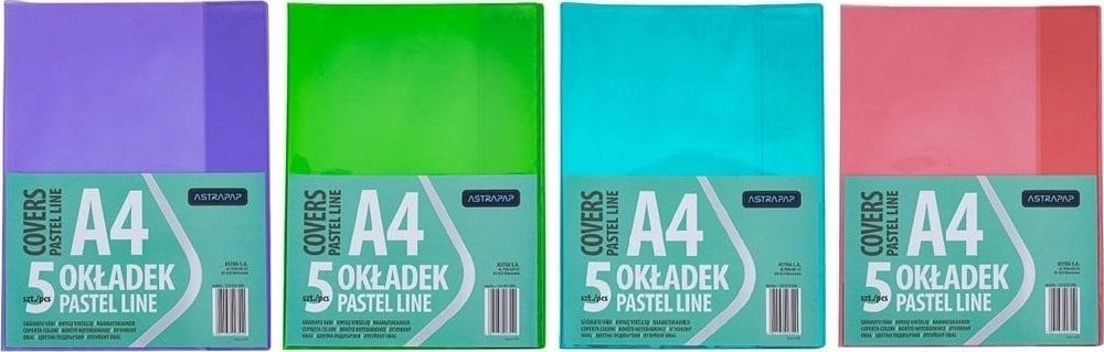 A5 Pastel Line cover non-adjustable (5