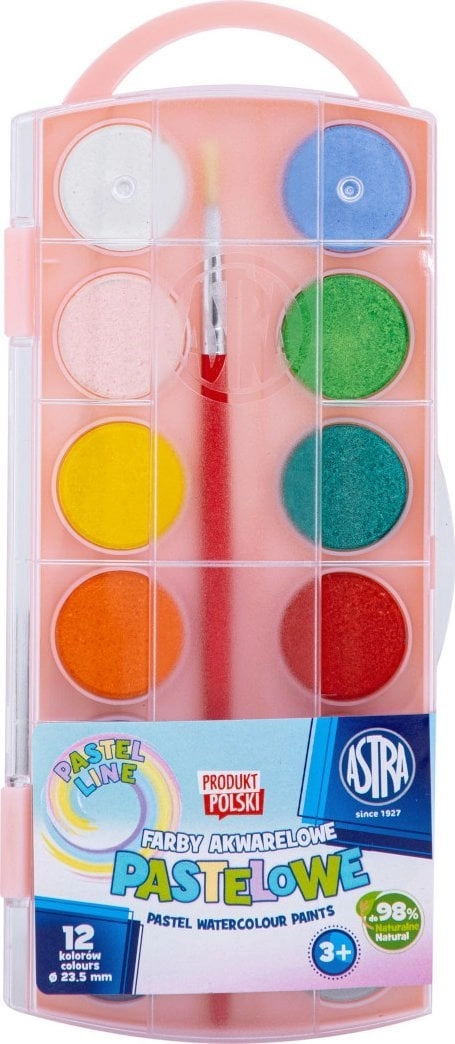 Astra Pastel watercolor paints 23.5mm