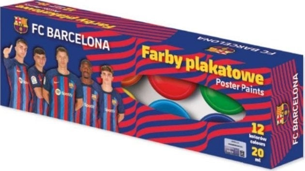 Poster paints 12 col 20ml ASTRA
