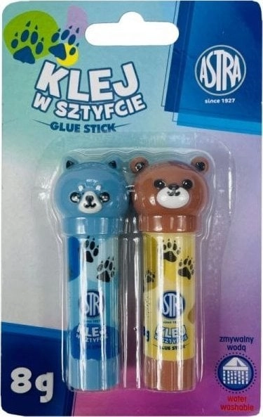 Glue stick Animals 2 pcs ASTRA